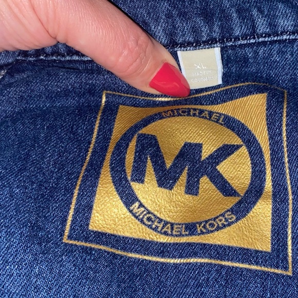 Like NEW! Michael Kors Jean Jacket - Picture 4 of 7